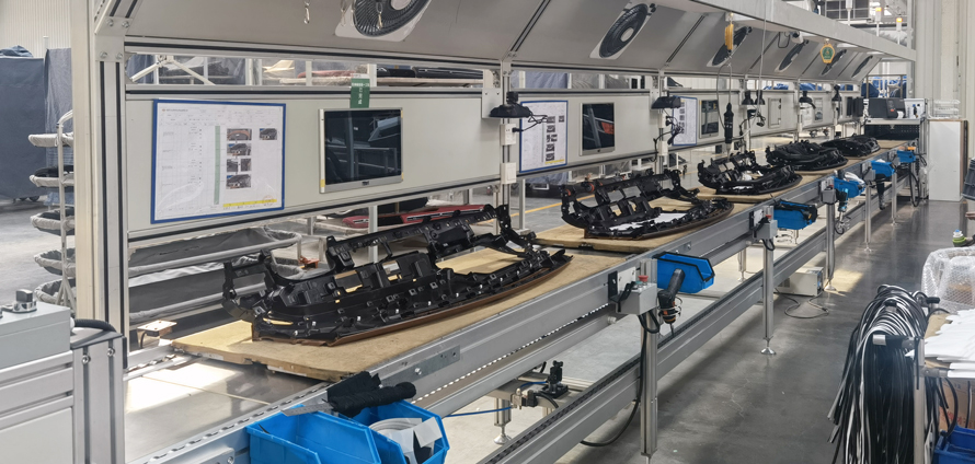 雙層倍速鏈輸送線