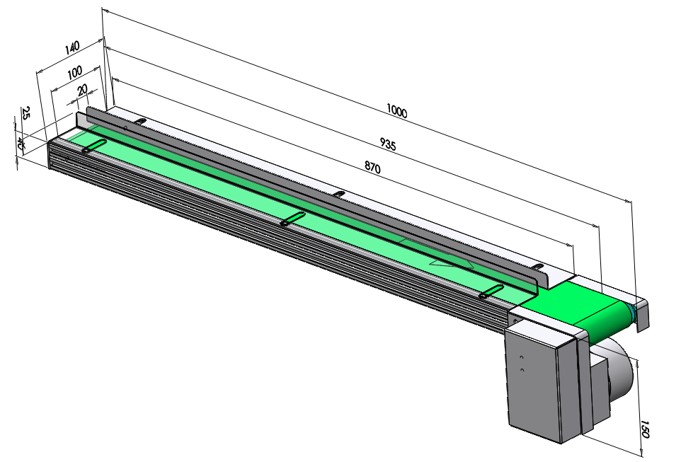 微面（桌面）皮帶輸送機(jī)傳送帶流水線
