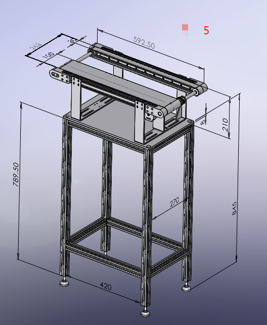 皮帶線輸送機(jī)傳送機(jī)（尺寸可按需定制）